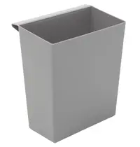 Luxus Inzetbakje | Kunststof | Grijs | V-Part Afvalbakken VEP-31045433/31045426 | 150x240x265(h)mm