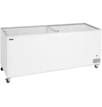 Tefcold Vrieskist | IC | 670L | Wit | -14°C/-24°C | Statisch | Schuifdeksels | Wielen (Geremd) | 2055x630x892(h)mm