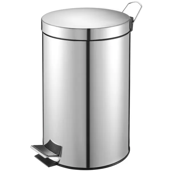 Pedaalemmer | RVS | 3L | Klapdeksel | Ø167x270(h)mm