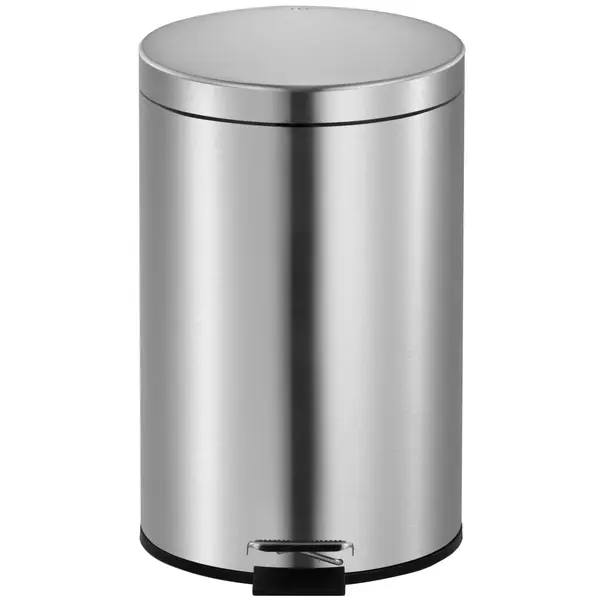 Pedaalemmer | RVS | 3L | Klapdeksel | Ø167x270(h)mm