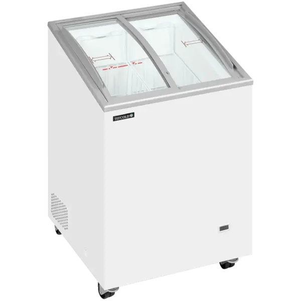 Vrieskist | IC | 100L | Wit | -14°C/-24°C | Statisch | Schuifdeksels | Wielen (Geremd) | 570x570x885(h)mm