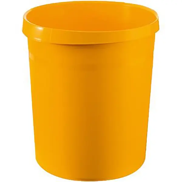 Afvalbak | Geel | 18L | Open | Afvalscheiding | Ø312x350(h)mm