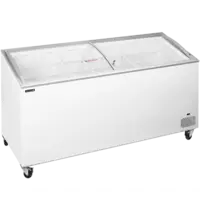 Tefcold Vrieskist | IC | 540L | Wit | -14°C/-24°C | Statisch | Schuifdeksels | Wielen (Geremd) | 1750x615x949(h)mm
