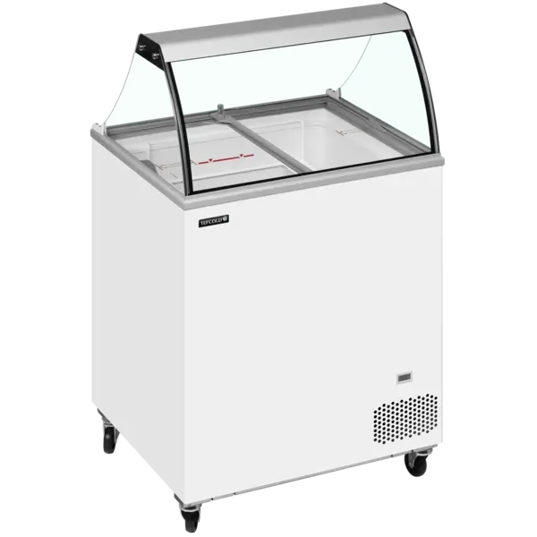 Schepijsvitrine | IC | 191L | 4x 5L | -14°C/-24°C | Statisch | Gekoelde Reserve | Wielen (Geremd) | 720x630x1250(h)mm