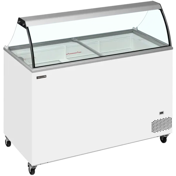 Schepijsvitrine | IC | 401L | 10x 5L | -14°C/-24°C | Statisch | Gekoelde Reserve | Wielen (Geremd) | 1300x630x1250(h)mm