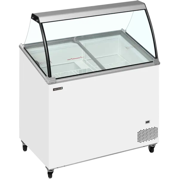 Schepijsvitrine | IC | 264L | 7x 5L | -14°C/-24°C | Statisch | Gekoelde Reserve | Wielen (Geremd) | 1010x615x1295(h)mm