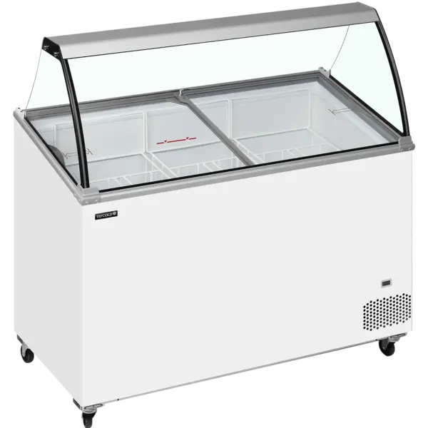 Schepijsvitrine | IC | 352L | 9x 5L | -14°C/-24°C | Statisch | Gekoelde Reserve | Wielen (Geremd) | 1300x615x1295(h)mm