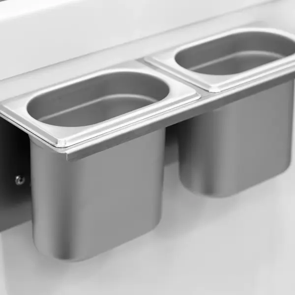 Schepijsvitrine | IC | 427L | 11x 5L | -14°C/-24°C | Statisch | Gekoelde Reserve | Wielen (Geremd) | 1550x615x1295(h)mm