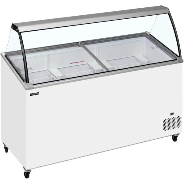 Schepijsvitrine | IC | 427L | 11x 5L | -14°C/-24°C | Statisch | Gekoelde Reserve | Wielen (Geremd) | 1550x615x1295(h)mm