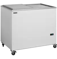 Tefcold Koelkist | ISC-SD | Wit | 286L | +1°C/+9°C | Statisch | Schuifdeksels | Wielen (Geremd) | 1014x635x892(h)mm