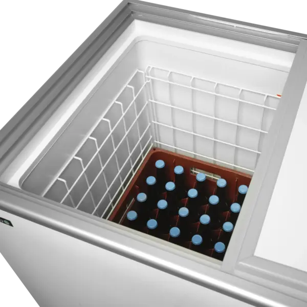 Koelkist | ISC-SD | Wit | 286L | +1°C/+9°C | Statisch | Schuifdeksels | Wielen (Geremd) | 1014x635x892(h)mm
