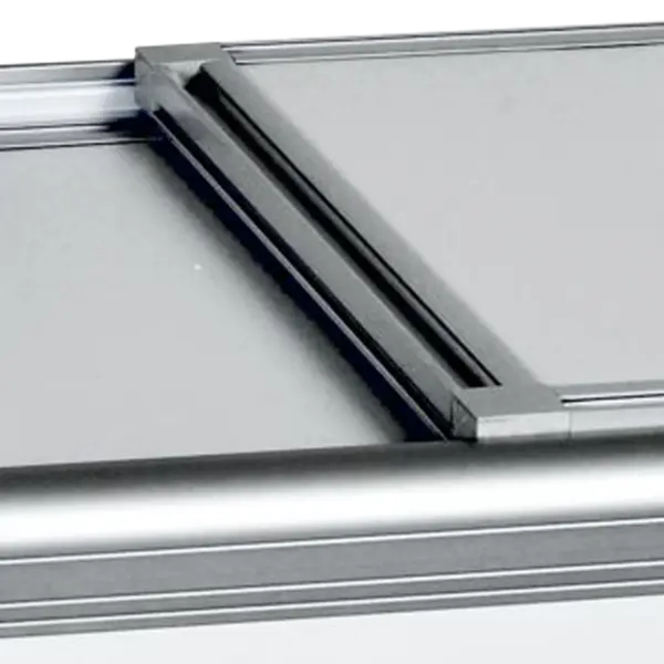 Mobiele Koel-/Vrieskist | MOBILUX | Wit | 249L | -15°C/-22°C & +4°C/+12°C | Statisch | Schuifdeksels | Wielen | 1054x654x916(h)mm
