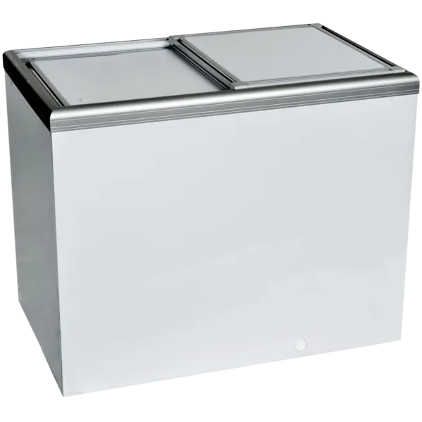 Mobiele Koel-/Vrieskist | MOBILUX | Wit | 249L | -15°C/-22°C & +4°C/+12°C | Statisch | Schuifdeksels | Wielen | 1054x654x916(h)mm