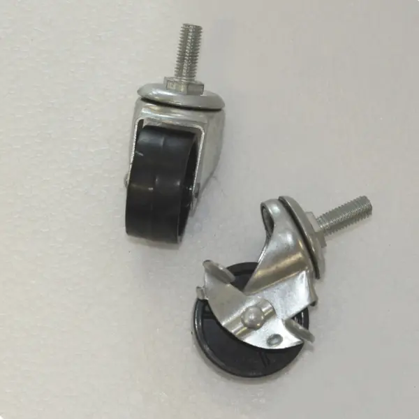 Koelemmer | 80L | Wit | +2°C/+12°C | Statisch + Ventilator | Klapdeksel | Wielen (Geremd) | Ø457x1076(h)mm