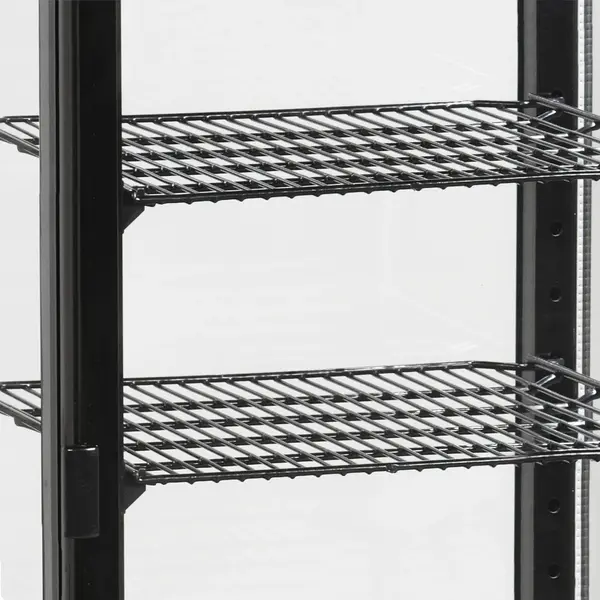 Koelvitrine | UPD | 60L | Zwart | +2°C/+12°C | Geforceerd | 3 Niveaus | 428x386x855(h)mm