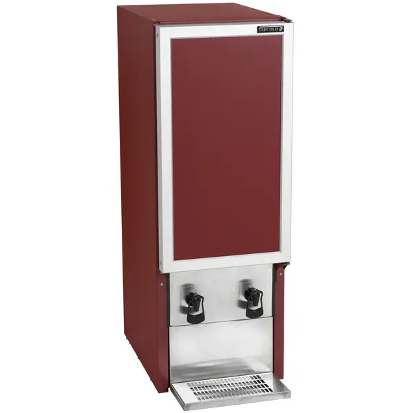 Wijndispenser | Rood | 2x 20L | +3°C/+9°C | Statisch | 392x595x1120(h)mm