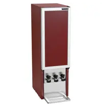 Tefcold Wijndispenser | Rood | 3x 10L | +3°C/+9°C | Statisch | 350x455x1145(h)mm
