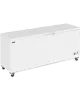 Tefcold Vrieskist | CF-SL | Wit | 660L | -14°C/-24°C | Statisch | Kanteldeksel | Wielen (Geremd) | 2060x716x903(h)mm 