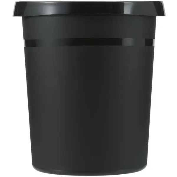Afvalbak | Zwart | 18L | Open | Afvalscheiding | Ø312x350(h)mm