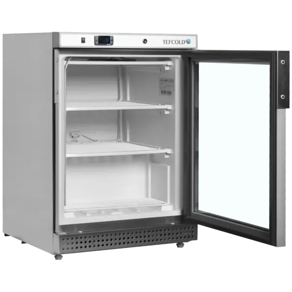 Vrieskast | SERIE U | 200L | RVS | -10°C/-24°C | Statisch | Wielen | 600x600x850(h)mm