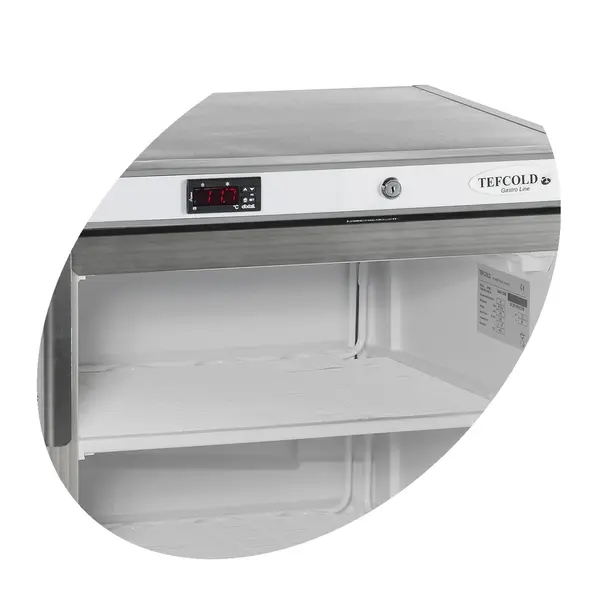Vrieskast | SERIE U | 200L | RVS | -10°C/-24°C | Statisch | Wielen | 600x600x850(h)mm