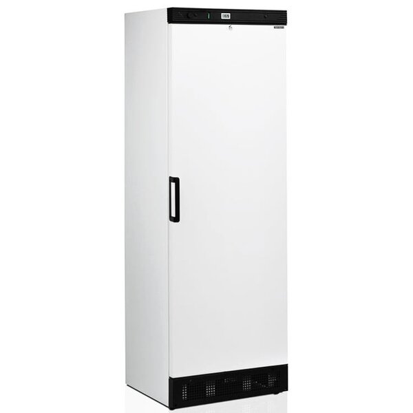 Vrieskast | SERIE UFF | 300L | Wit/Zwart | -14°C/-24°C | Statisch | Wielen | 595x600x1840(h)mm