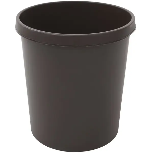 Afvalbak | Bruin | 18L | Open | Afvalscheiding | Ø310x320(h)mm