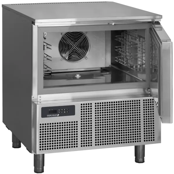 Blastchiller | 3 Niveaus (EN/GN) | 12kg Koelen / 8kg Vriezen | 0.7kW (230V) | 800x815x935(h)mm
