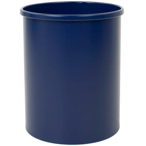 Afvalbak | Metaal | Blauw | 15L | Open | Ø255x305(h)mm
