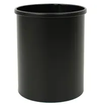 V-Part Afvalbak | Metaal | Zwart | 15L | Open | Ø255x305(h)mm 