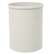 V-Part Afvalbak | Metaal | Wit | 15L | Open | Ø255x305(h)mm 