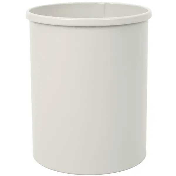 Afvalbak | Metaal | Wit | 15L | Open | Ø255x305(h)mm