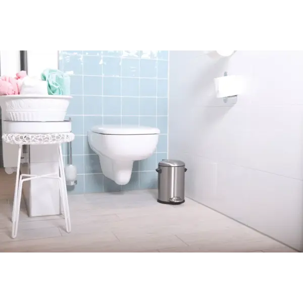 Pedaalemmer | BELLE DELUXE | RVS | 3L | Klapdeksel | Anti Fingerprint | Ø167x262(h)mm