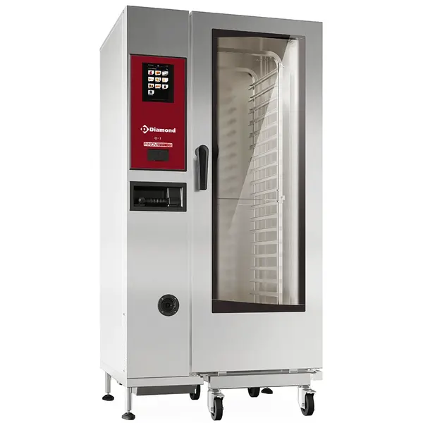 Combisteamer | INNOVA SELECTION | Elektrisch | 20 Niveaus (1/1 GN) | 30°C/300°C | 37.7kW (400V) | Touchscreen | Zelfreiniging | 911x864x1794(h)mm