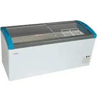 Elcold Vrieskist | FOCUS | 418L | Wit/Blauw | -16°C/-23°C | Statisch | Schuifdeksels | Wielen | 1506x656x850(h)mm