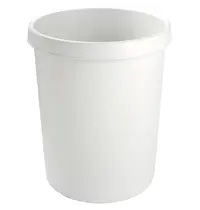 Luxus Afvalbak | Kunststof | Lichtgrijs | 45L | Open | Ø396x479(h)mm 