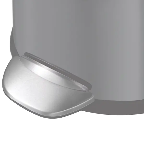 Pedaalemmer | BELLE DELUXE | Grijs | 5L | Klapdeksel | Anti Fingerprint | Ø205x300(h)mm