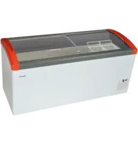 Elcold Vrieskist | FOCUS | 484L | Wit/Rood | -16°C/-23°C | Statisch | Schuifdeksels | Wielen | 1706x656x850(h)mm