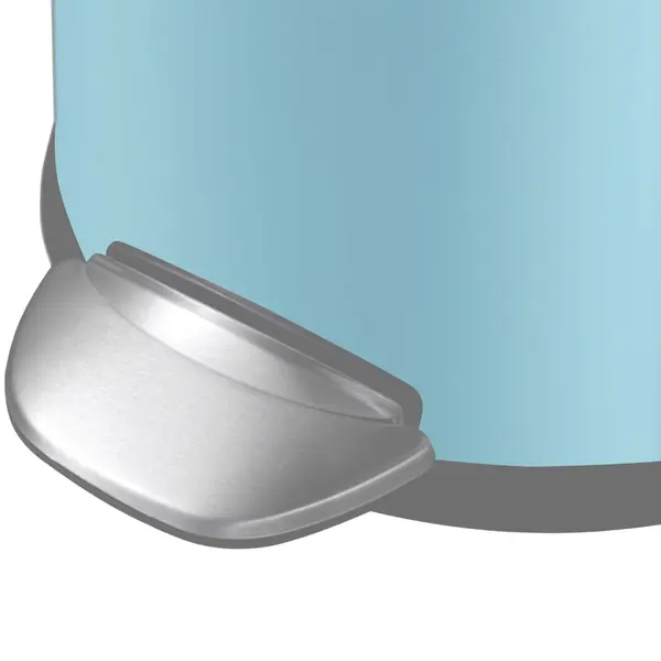 Pedaalemmer | BELLE DELUXE | Lichtblauw | 12L | Klapdeksel | Anti Fingerprint | Ø250x412(h)mm