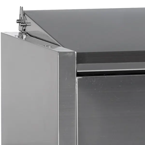 Opzetkoelvitrine | V-LINE | 10x 1/4 GN | +2°C/+10°C | 2000x335x434(h)mm