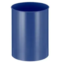 V-Part Afvalbak | Metaal | Blauw | 30L | Open | Ø335x470(h)mm 