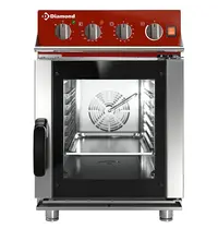 Diamond Hetelucht-/Stoomoven | COMBI SMART EVO | 6 Niveaus (2/3 GN) | Elektrisch | 50°C/270°C | 5.5kW (400V) | Bevochtiging (Automatisch) | 519x704x783(h)mm