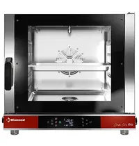 Diamond Hetelucht-/Stoomoven | COMBI LINE EVO | 5 Niveaus (1/1 GN) | Elektrisch | 20°C/270°C | 7kW (400V) | Bevochtiging (Automatisch) | Zelfreiniging | 780x910x740(h)mm 