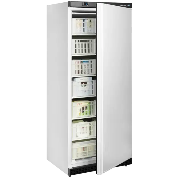 Vrieskast | SERIE U | 605L (2/1 GN) | Wit/Zwart | -10°C/-24°C | Statisch | Wielen | 777x695x1895(h)mm