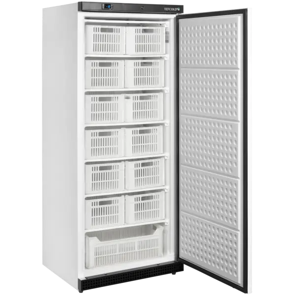 Vrieskast | SERIE U | 605L (2/1 GN) | Wit/Zwart | -10°C/-24°C | Statisch | Wielen | 777x695x1895(h)mm