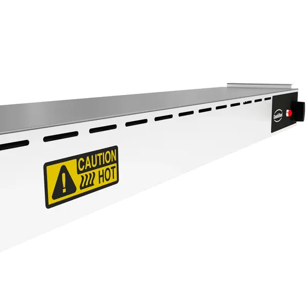 Voedselwarmer | RVS | Hangend Model | Keramisch | 1kW (230V) | 1400x180x90(h)mm