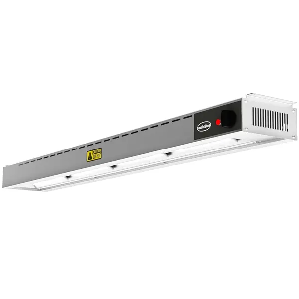 Voedselwarmer | RVS | Hangend Model | Keramisch | 1kW (230V) | 1400x180x90(h)mm