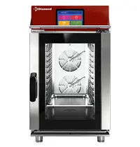 Diamond Hetelucht-/Stoomoven | COMBI SMART EVO | 10 Niveaus (1/1 GN) | Elektrisch | 50°C/270°C | 12.5kW (400V) | Bevochtiging (Automatisch) | Touchscreen | Zelfreiniging | 519x879x943(h)mm