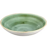 Churchill Coupeschalen | STONECAST | Keramiek | Groen | 43cl | 12 Stuks | Ø184mm 
