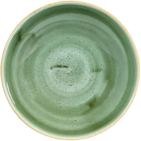Coupeschalen | STONECAST | Keramiek | Groen | 43cl | 12 Stuks | Ø184mm